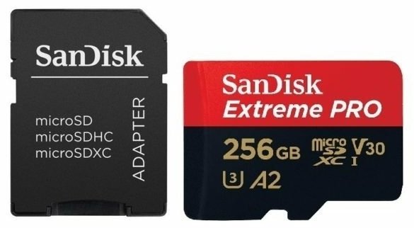 Карта памяти SanDisk Extreme Pro UHS-I V30 SDSQXCD-256G-GN6MA 256 Гб
