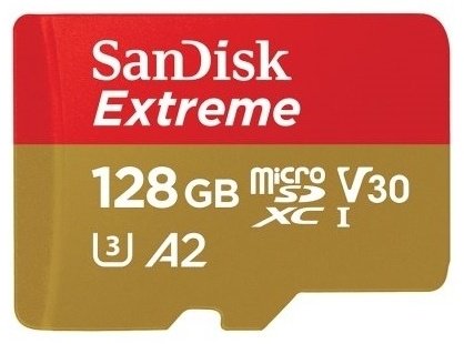 Карта памяти SanDisk Extreme SDSQXA1-128G-GN6GN 128GB купить,NaN