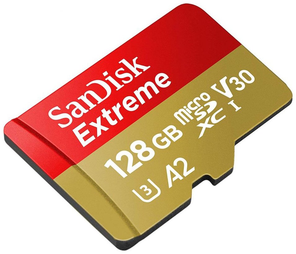 Карта памяти SanDisk Extreme SDSQXA1-128G-GN6MA 128GB купить,NaN