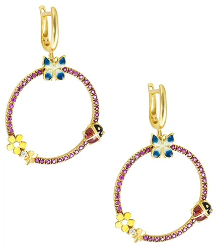 Серьги Roberto Bravo E01178355 AE 9,41гр. купить,NaN