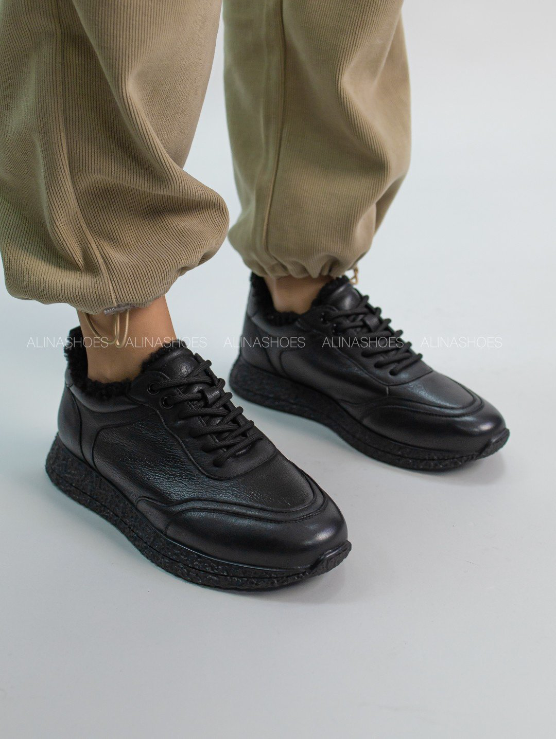 Кроссовки alinashoes черный купить,NaN
