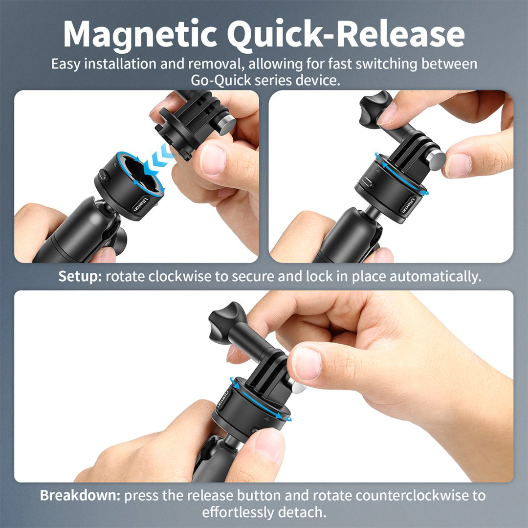 Крепление Ulanzi Ulanzi ZJ01 Magnetic Suction Cup Mount купить,NaN