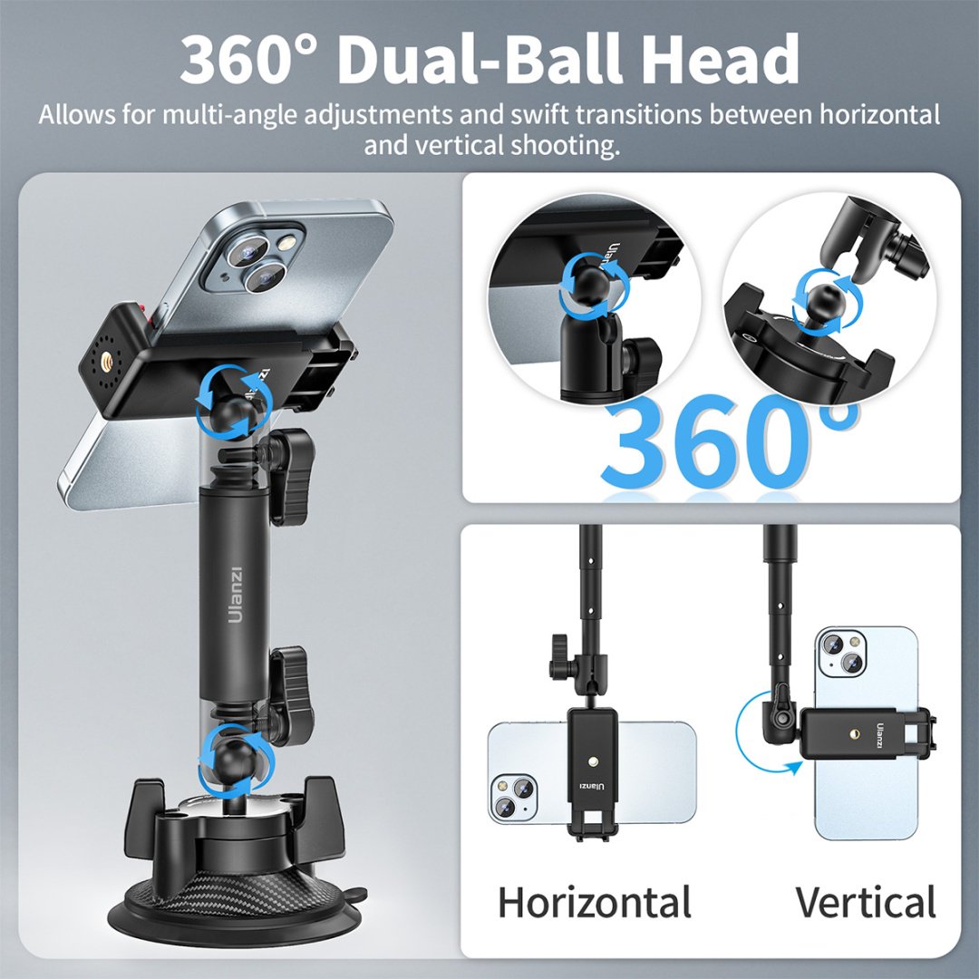 Крепление Ulanzi Ulanzi ZJ01 Magnetic Suction Cup Mount купить,NaN