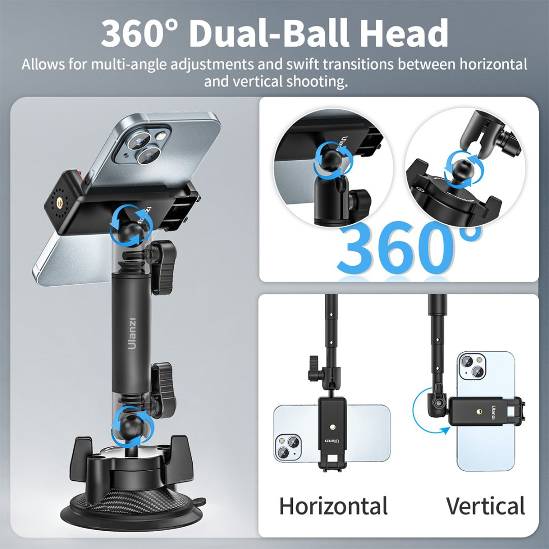 Крепление Ulanzi Ulanzi ZJ01 Magnetic Suction Cup Mount купить,NaN