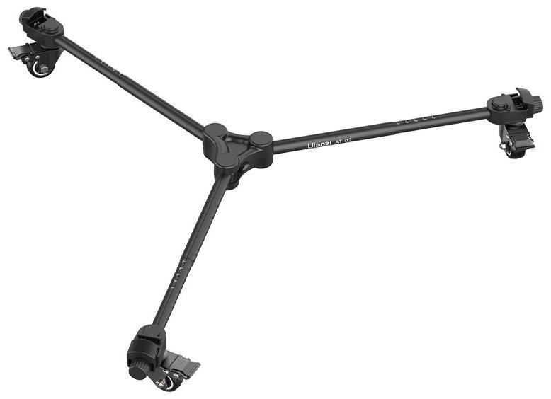 Напольный штатив Ulanzi AT-02 Tripod Dolly черный купить,NaN