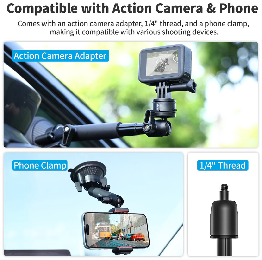 Крепление Ulanzi Ulanzi ZJ01 Magnetic Suction Cup Mount купить,NaN