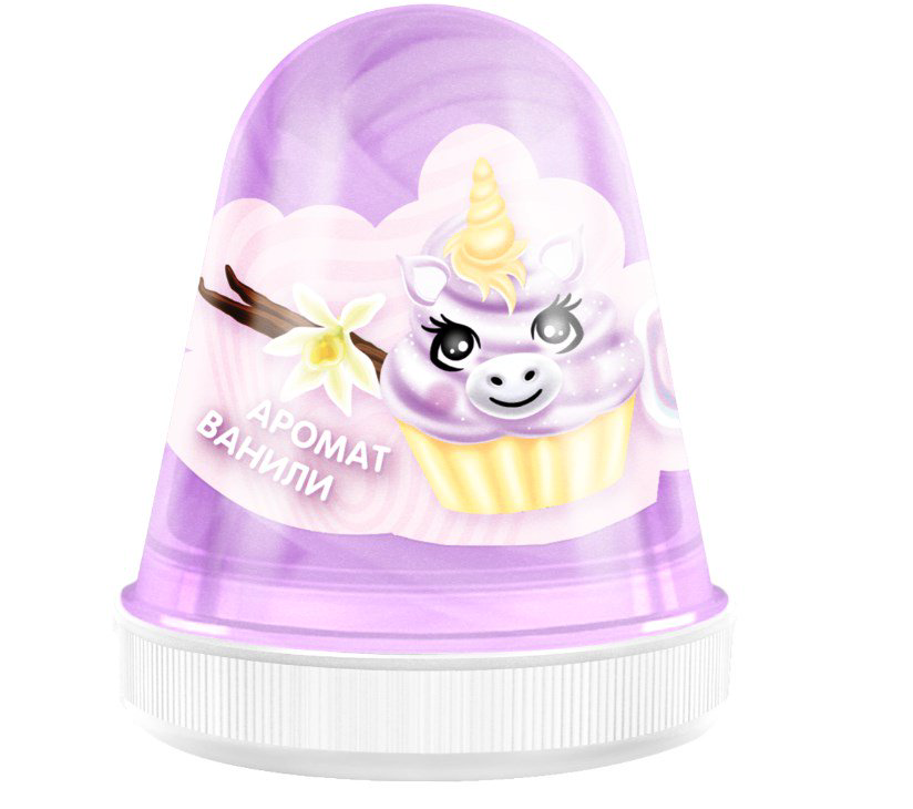 Слайм Slime Fluffy Фиолетовый ваниль FL007 купить,NaN