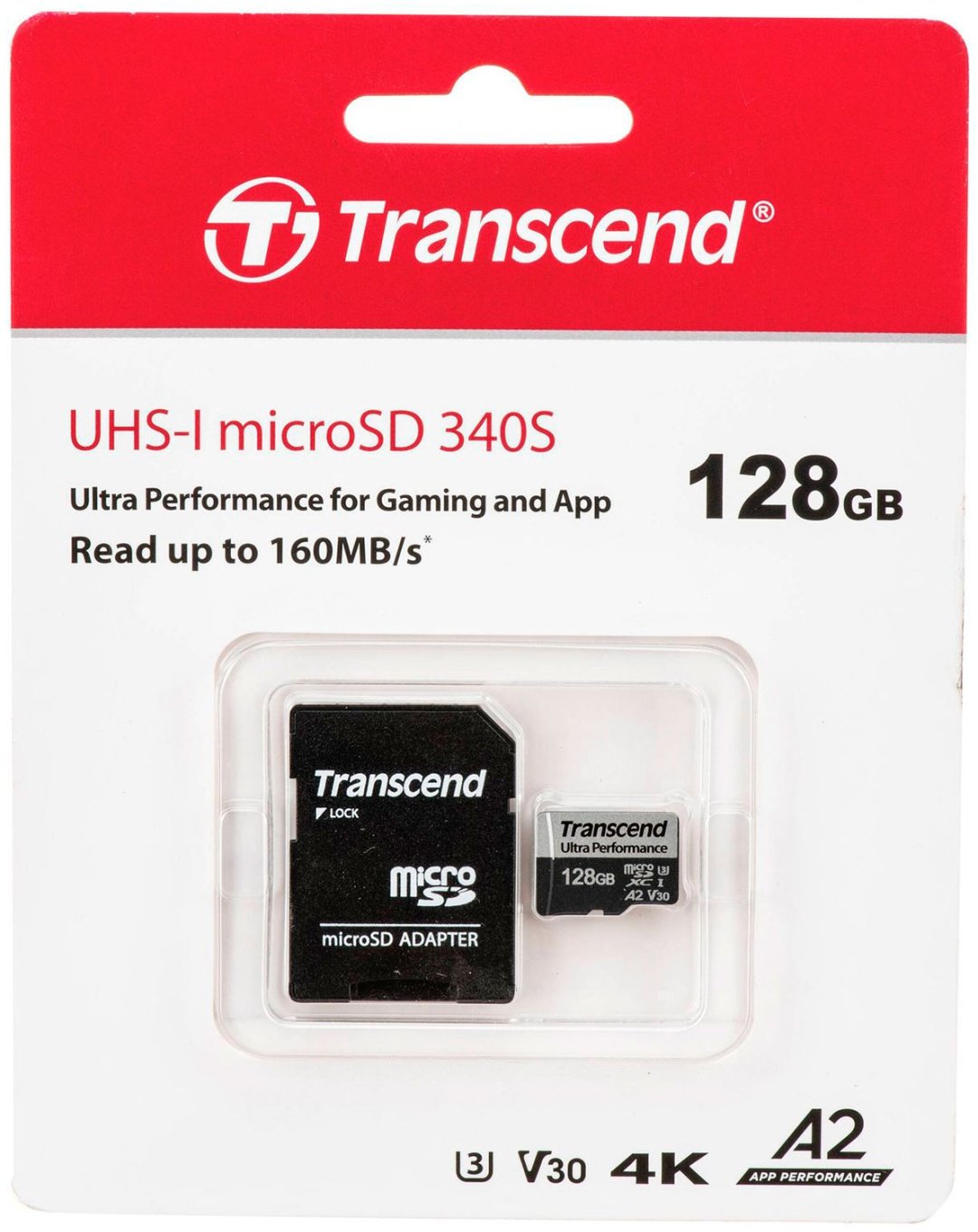 Карта памяти Transcend TS128GUSD340S 128 Гб