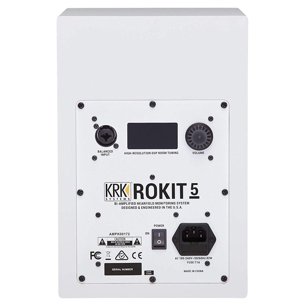 Активные студийные монитороы KRK Rokit 5 G4 белые купить,NaN