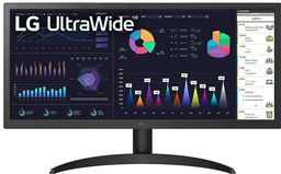 Монитор 26" LG 26WQ500-B.ADRZ черный