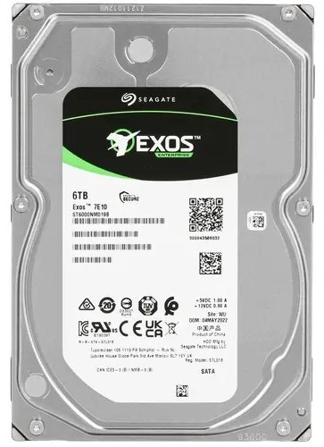 HDD Seagate Exos 7E10 ST6000NM019B 6000 ГБ купить,NaN
