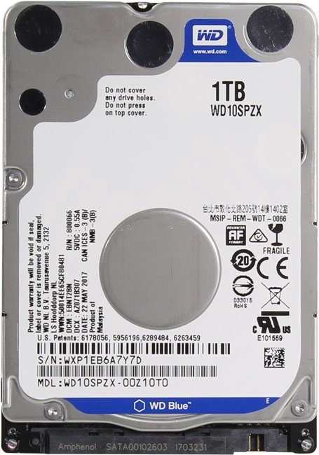 HDD Western Digital WD10SPZX 1000 Гб купить,NaN