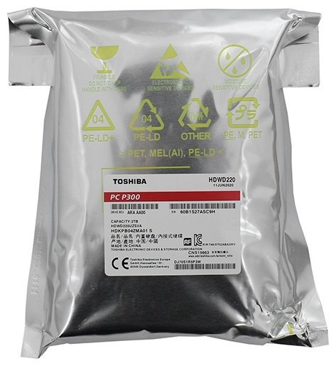 HDD Toshiba HDWD220UZSVA 2000 ГБ купить,NaN