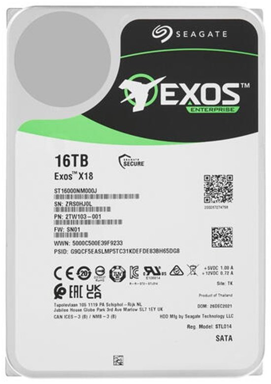 HDD Seagate ST16000NM000J 16000 ГБ купить,NaN