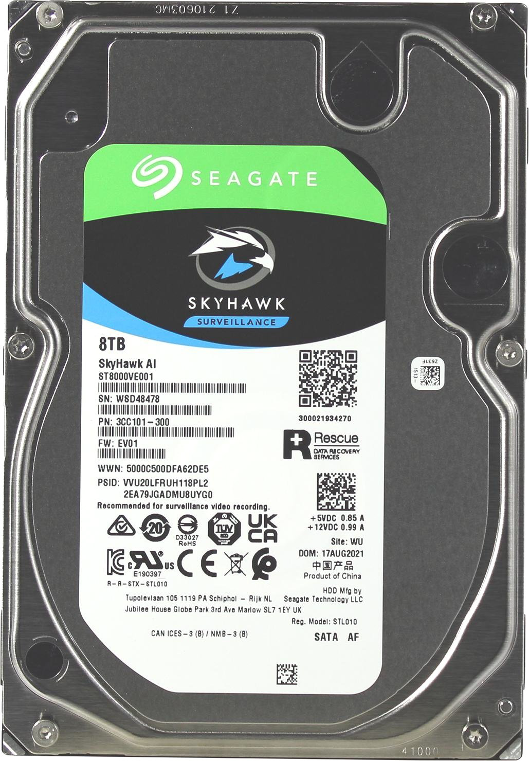 Seagate ST8000VE001 8TB купить,NaN