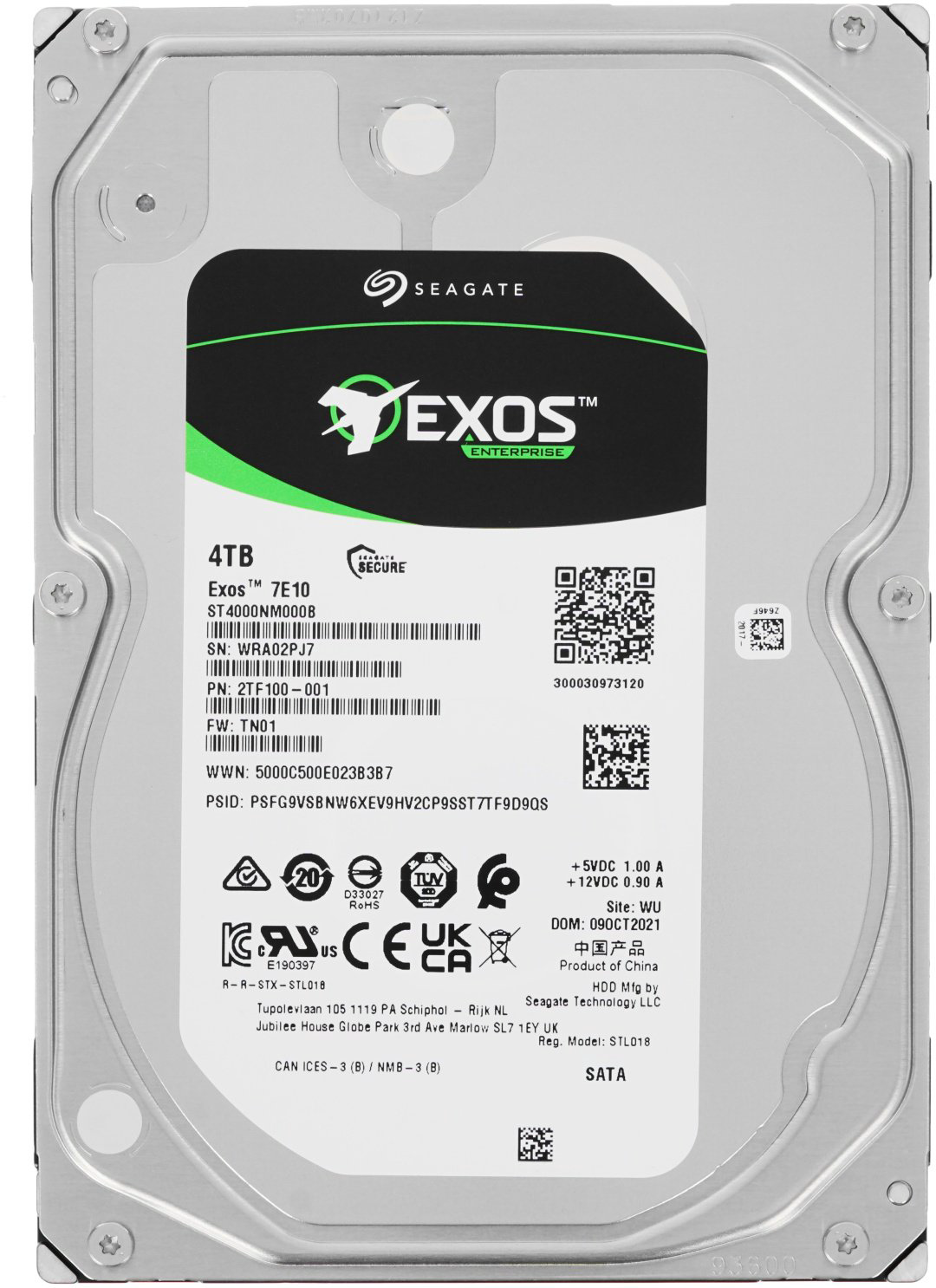 HDD Seagate ST4000NM000B 4000 ГБ купить,221393