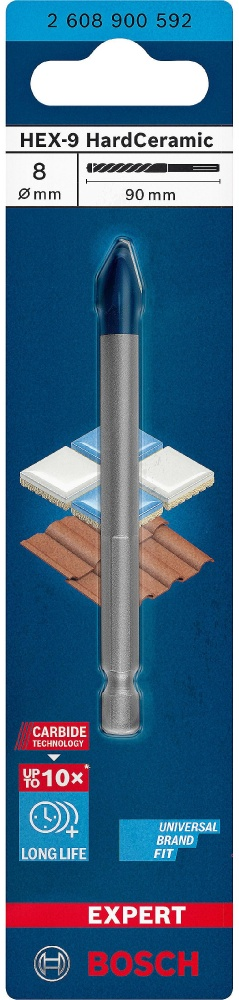 Сверло Bosch EXPERT HEX-9 2608900592 8x90  