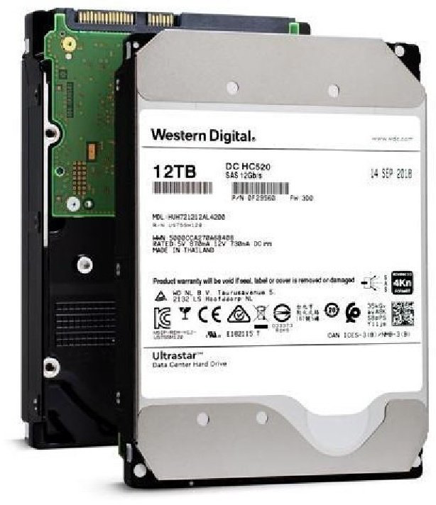 HDD Western Digital Ultrastar DC HC520 HUH721212AL5204 12000 ГБ купить,NaN
