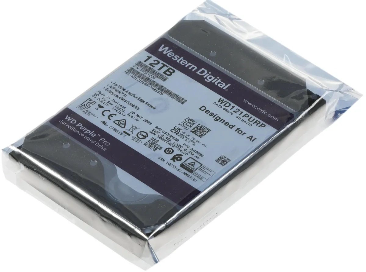 HDD Western Digital WD121PURP 12000 Гб купить,381650