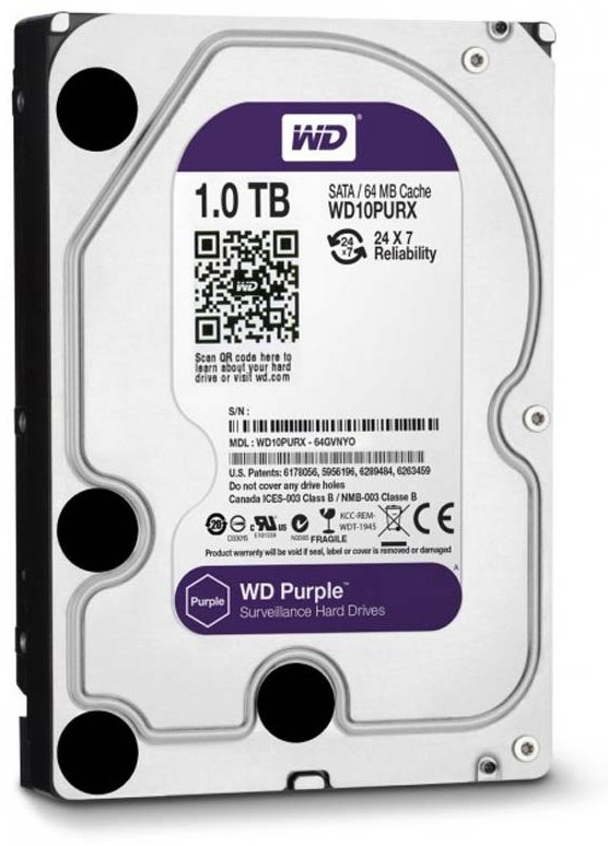 HDD Western Digital WD10PURX 1000 Гб купить,NaN