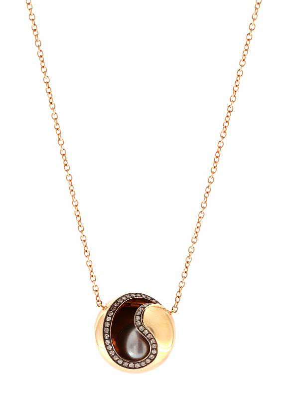 Колье Utopia 534 UT Necklace pink gold 750/1000 45см