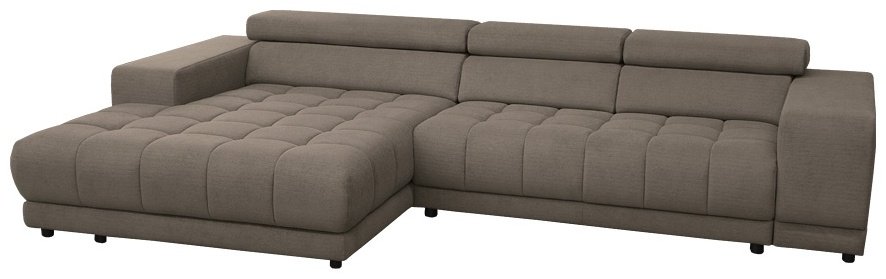 Диван угловой ARIBA Argentina 2Я-3Ф, 335х185 см, обивка ткань, коричневый купить,NaN
