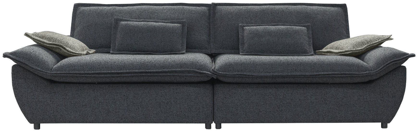 Диван ARIBA Bruno 3П-3П, 310х130 см, обивка ткань, темно-серый купить,NaN