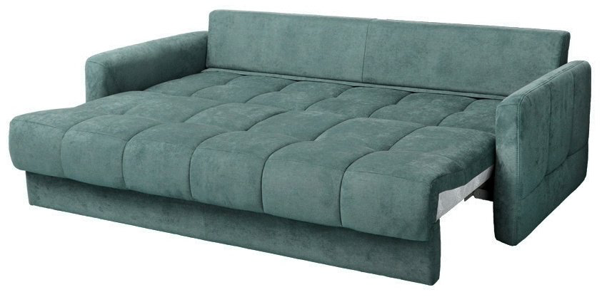 Диван прямой ARIBA Авалон, 235х105 см, обивка ткань, бирюзовый купить,NaN