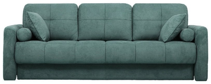 Диван прямой ARIBA Авалон, 235х105 см, обивка ткань, бирюзовый купить,NaN