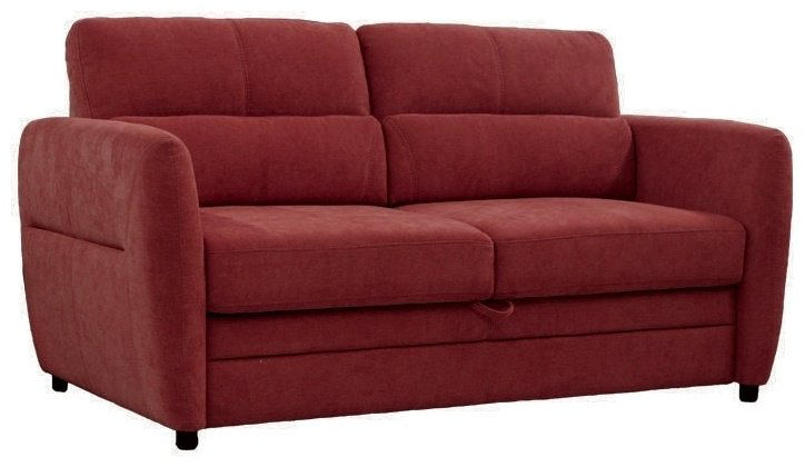 Диван ARIBA Брайтон 3Ф, 180х100 см, обивка ткань, бордовый купить,NaN