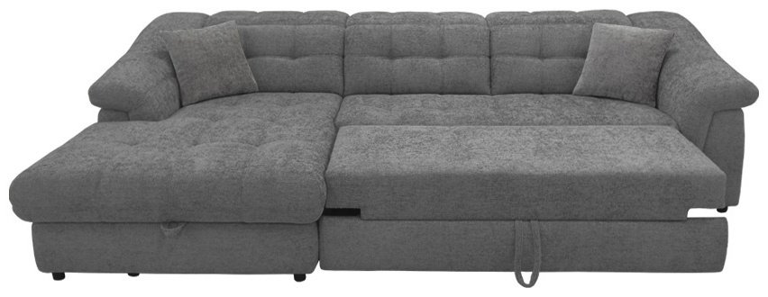 Диван угловой ARIBA Savoy 2Я-3Ф, 310х195 см, обивка ткань, темно-серый купить,NaN