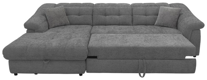 Диван угловой ARIBA Savoy 2Я-3Ф, 310х195 см, обивка ткань, темно-серый купить,NaN