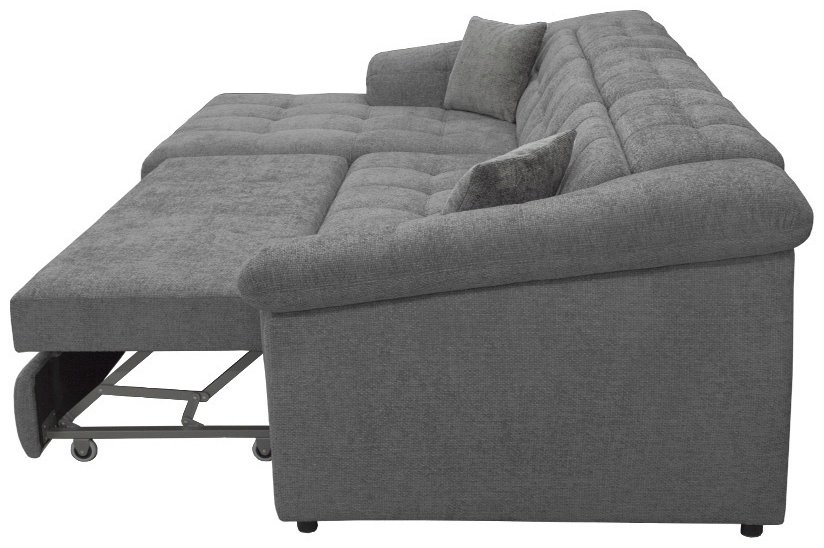 Диван угловой ARIBA Savoy 2Я-3Ф, 310х195 см, обивка ткань, темно-серый купить,NaN