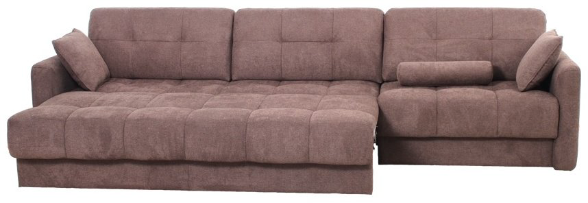 Диван прямой ARIBA Авалон, 330х105 см, обивка ткань, светло-коричневый купить,NaN