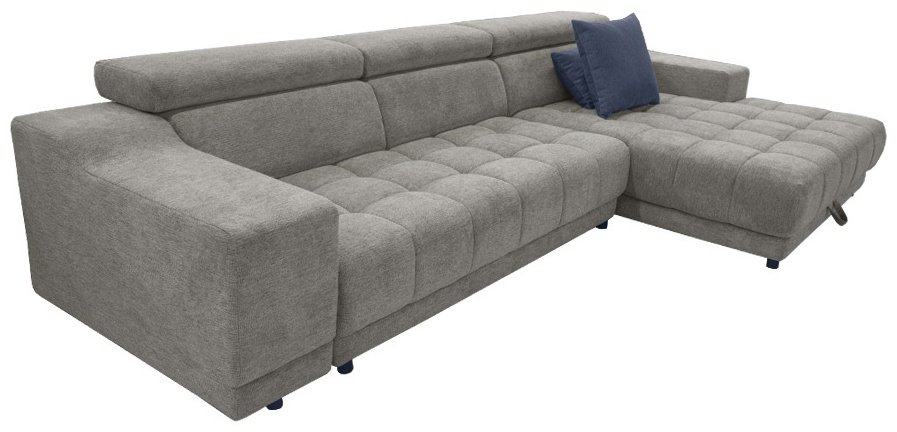 Диван угловой ARIBA Ecuador, 355х190 см, обивка ткань, бежевый купить,NaN