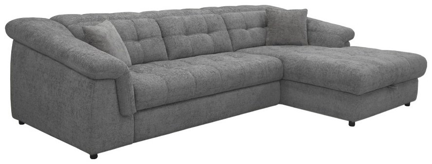 Диван угловой ARIBA Savoy 3Ф-2Я, 310х195 см, обивка ткань, темно-серый купить,NaN