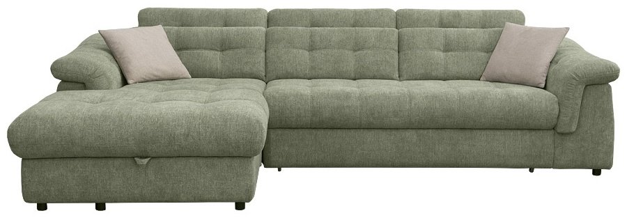 Диван угловой ARIBA Savoy 2Я-3Ф, 310х195 см, обивка ткань, зеленый купить,NaN