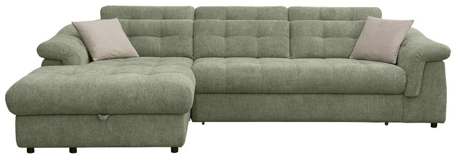 Диван угловой ARIBA Savoy 2Я-3Ф, 310х195 см, обивка ткань, зеленый купить,NaN