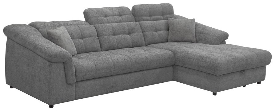 Диван угловой ARIBA Savoy 3Ф-2Я, 310х195 см, обивка ткань, темно-серый купить,NaN