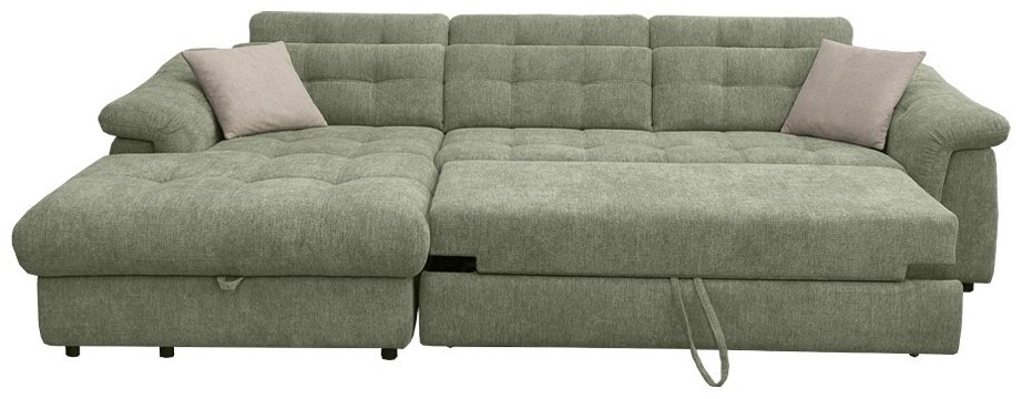 Диван угловой ARIBA Savoy 2Я-3Ф, 310х195 см, обивка ткань, зеленый купить,NaN