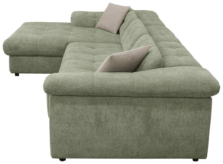 Диван угловой ARIBA Savoy 2Я-3Ф, 310х195 см, обивка ткань, зеленый купить,NaN