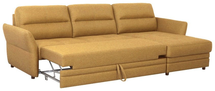 Диван угловой ARIBA Осло 3Ф-2Я, 290х165 см, обивка ткань, желтый купить,NaN
