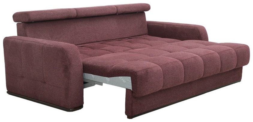 Диван прямой ARIBA Камелот 3Ф, 250х115 см, обивка ткань, коричневый купить,NaN