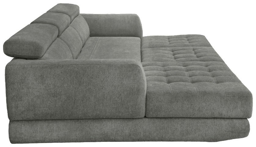 Диван угловой ARIBA Tennesi 2Я-3Ф, 310х190 см, обивка рогожка, серый купить,NaN