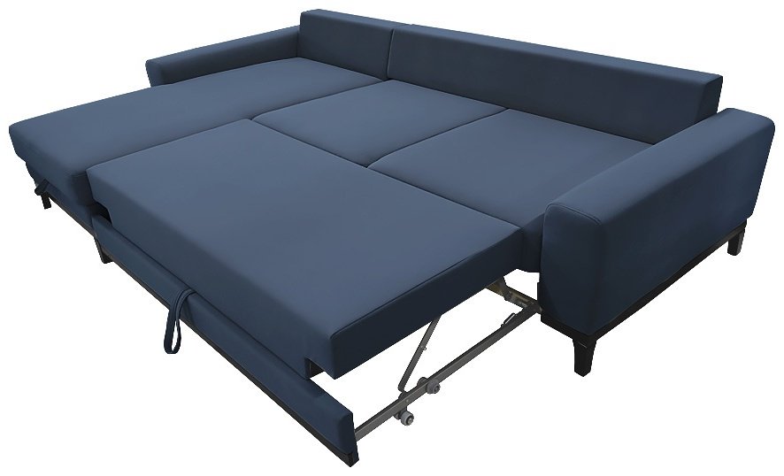 Диван угловой ARIBA Panama 2Я-3Ф, 300х195 см, обивка ткань, синий купить,NaN