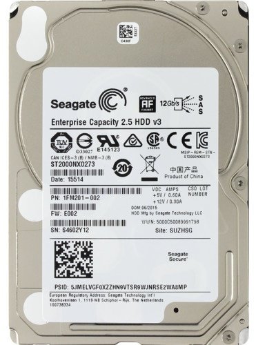 HDD Seagate ST2000NX0273 2000 ГБ купить,NaN