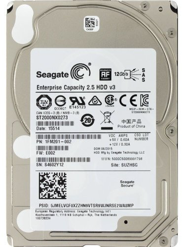 HDD Seagate ST2000NX0273 2000 ГБ купить,NaN
