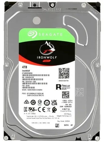 HDD Seagate ST4000VN006 4000 ГБ купить,166530