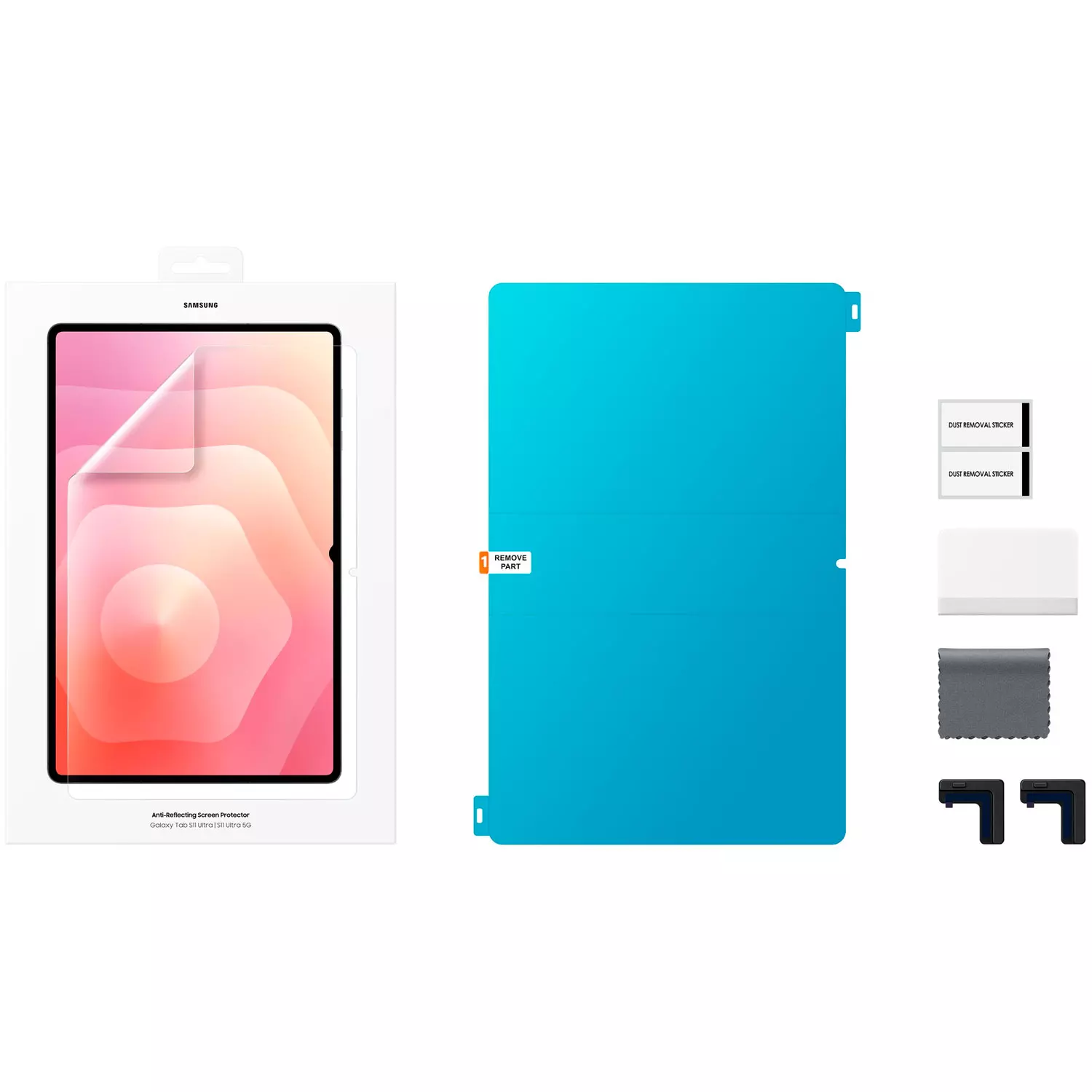 Защитная пленка для планшета Samsung Tab S11 Ultra EF-UX930CTEGRU Anti-Reflecting Screen Protector Transparent 