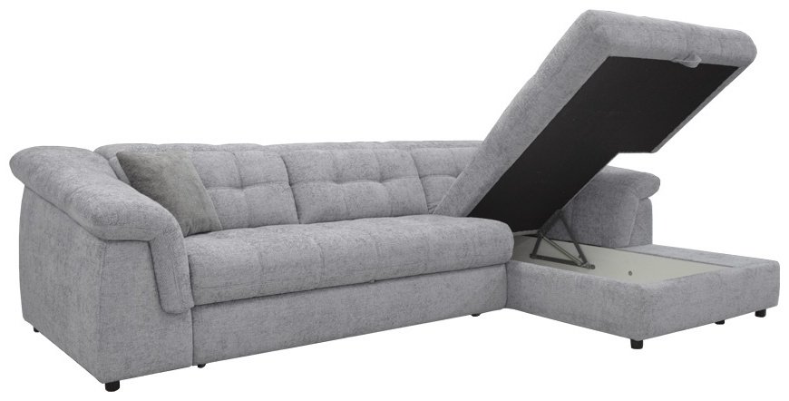 Диван угловой ARIBA Savoy 3Ф-2Я, 310х195 см, обивка ткань, серый купить,NaN
